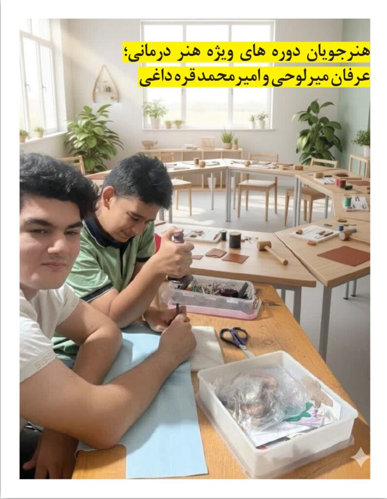 کارگاه هنر درمانی هیبریدی سوده یادگاری