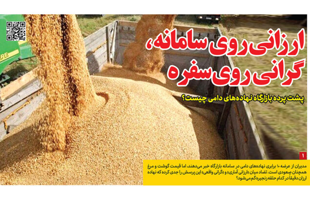 بازارگاه نهاده دامی و تضاد ارزانی سامانه با گرانی بازار