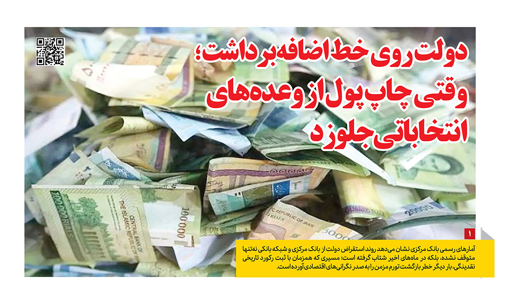 چرخه اضافه‌برداشت دولت و تورم